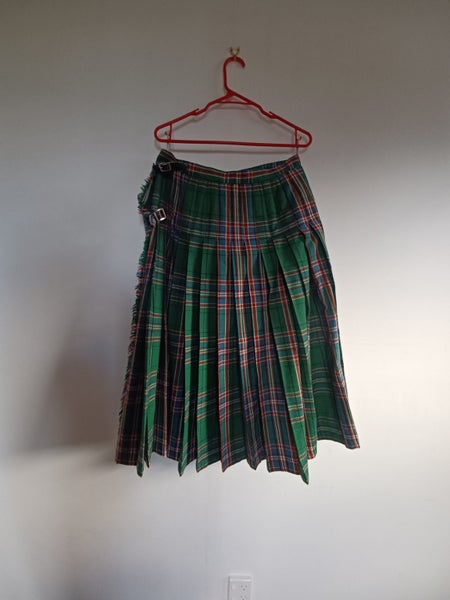 *** Authentic Tartan Kilt Skirt with Pin Made in Dunedin ***62931722776193119