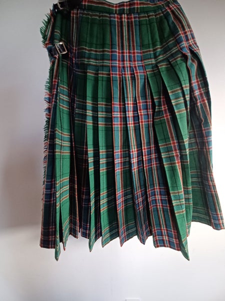 *** Authentic Tartan Kilt Skirt with Pin Made in Dunedin ***62931722776193114