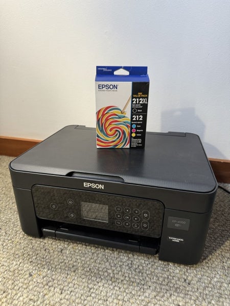 Epson All-in-One Printer + over $100 of NEW INK CARTRIDGES - $1 Reserve! Carousel 1
