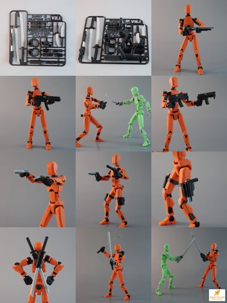 DUMMY 13 Weapons Pack - Accessory Set for Dummy 13 Carousel 1