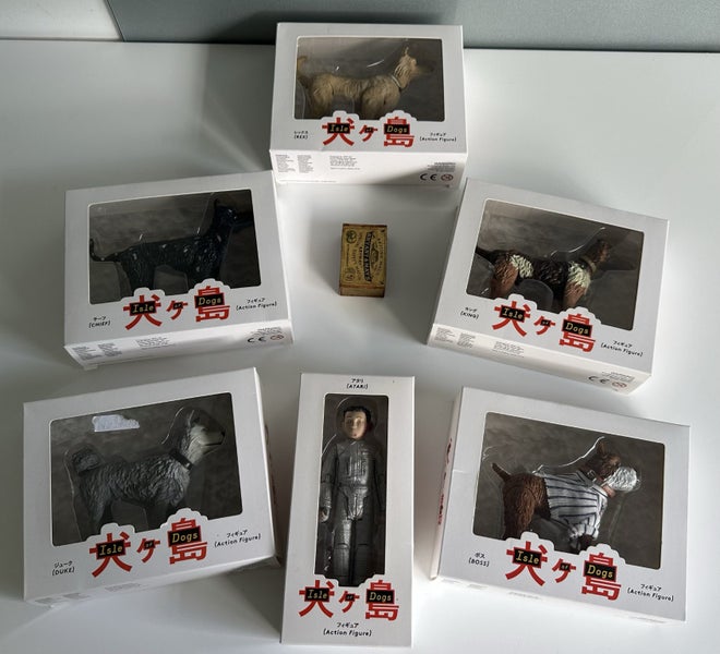 Isle of Dogs action figures - full set Carousel 8