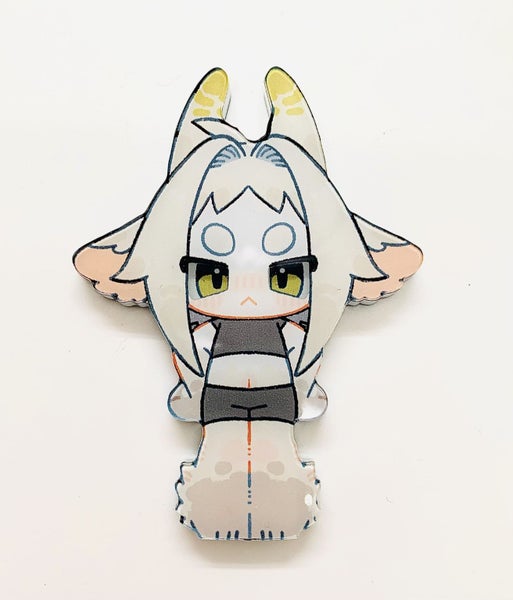 Acrylic thick - 8cm - tracking eyes Carousel 1