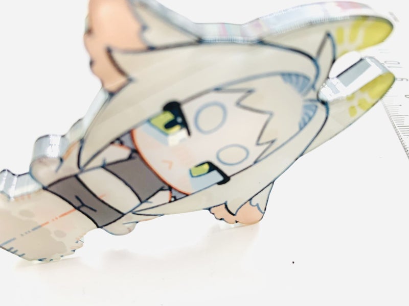 Acrylic thick - 8cm - tracking eyes Carousel 6