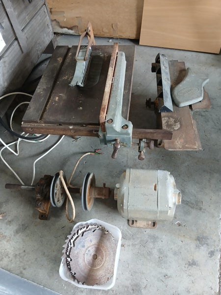 Saw Bench, Planer, Band Saw and Sander Carousel 1