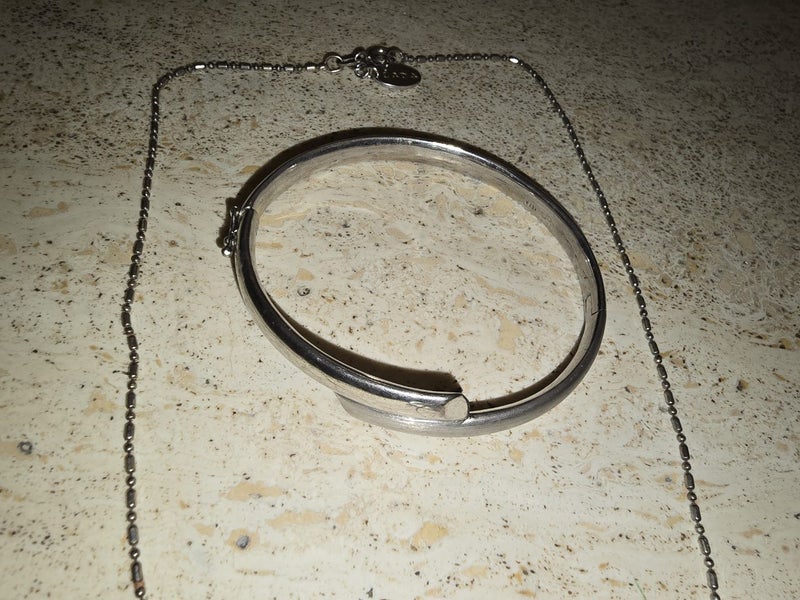 Lada Sterling Silver Jewellery set, necklace ring and bracelet Carousel 4