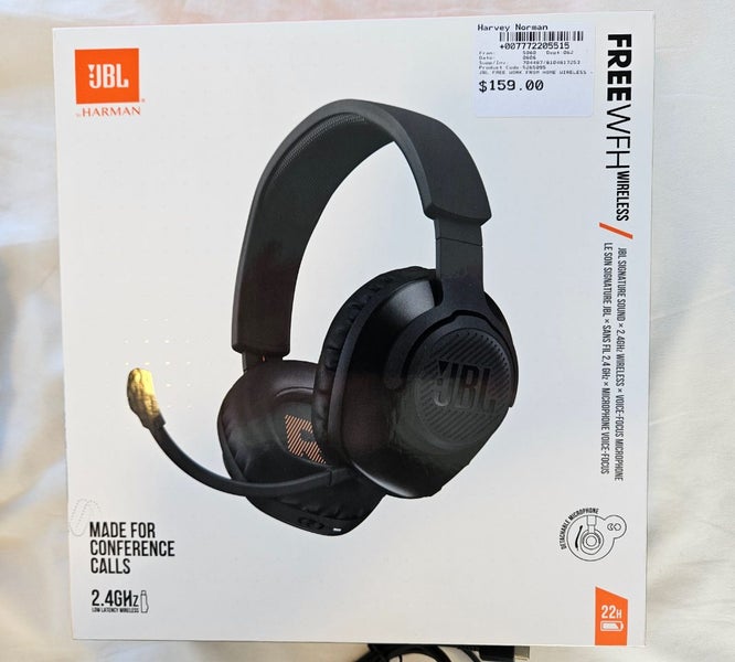 JBL wireless WFH headphones **as new** Carousel 1