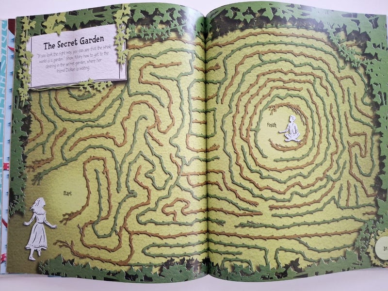 Alice in Wonderland, Lost in a Maze Book Lot Carousel 2