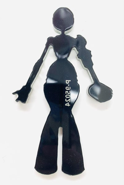 Acrylic thick - 10cm - tracking eyes Carousel 2