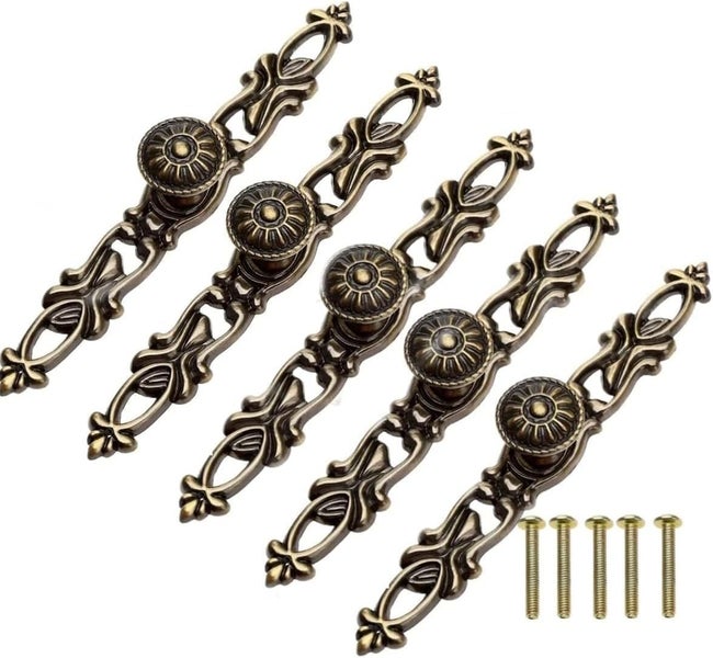 NEW NEW 5pcs Cabinet Drawer Handles Door Pulls Carousel 1