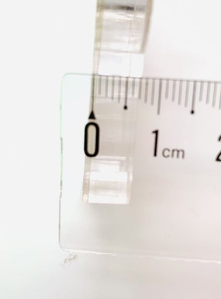 Acrylic thick - Transparent laser - 6cm - double sided - error Carousel 5