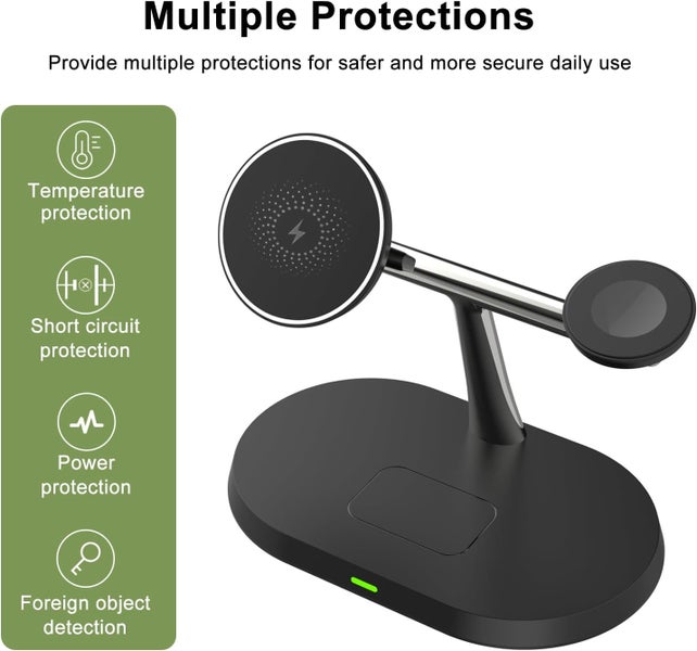 3 in1 Wireless Charger Station|Fashion Desktop Device62863232793218111