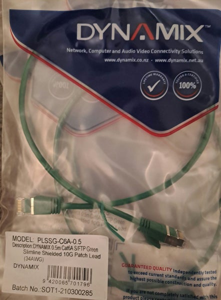 Cat6A Patch Lead x9 Carousel 2