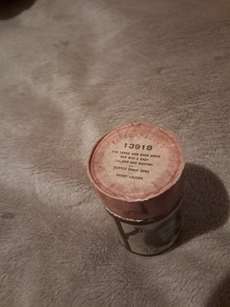 Edison amberole record, Harry lauder. Carousel 2