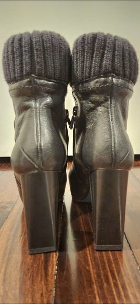 CoSTUME NATIONAL Black Ankle Boots (Size 6.5 NZ / 37.5 Euro) - Excellent Cond. Carousel 2