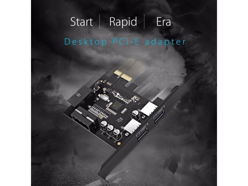ORICO USB 3.0 PCI-E Expansion Card Adapter With 15Pin Power Supply Carousel 1