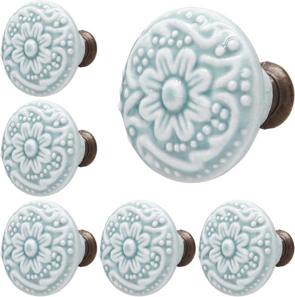New 10pcs Drawer Dresser Knobs Pull Handles Carousel 1