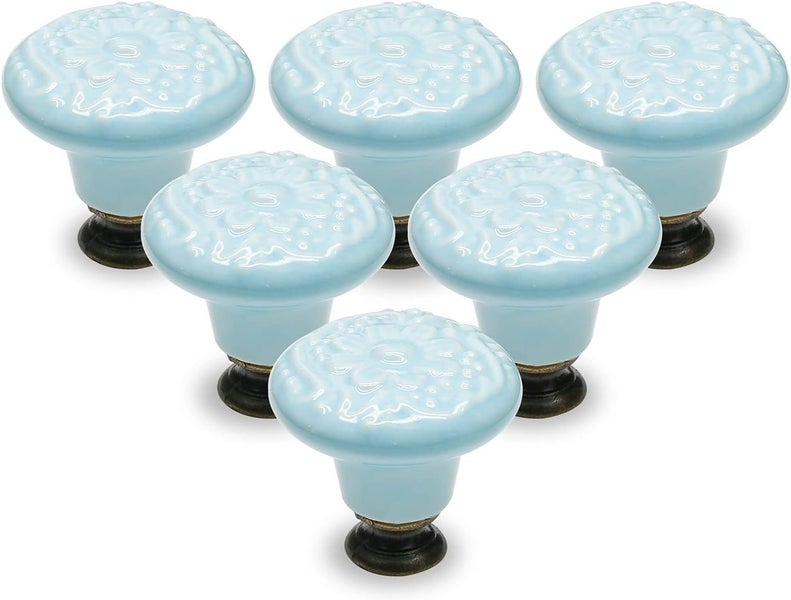 New 10pcs Drawer Dresser Knobs Pull Handles Carousel 7