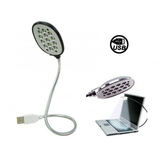 Portabe Bright 13LED Flexible USB Light for Laptop / Tablet - White Carousel 3