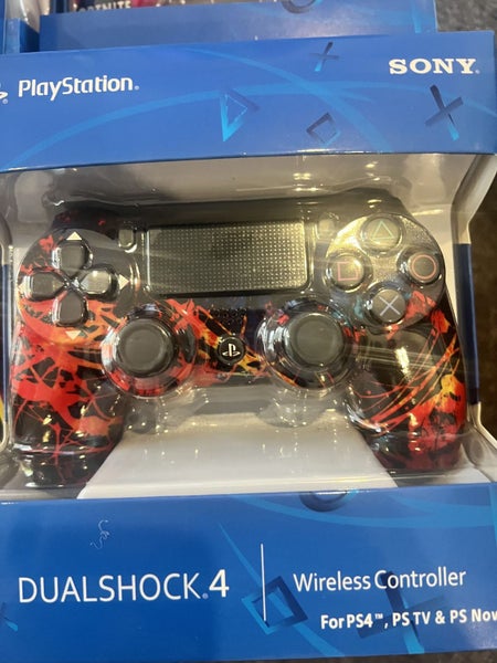 New Wireless Controller Compatible with PS4 -Red/Black Carousel 2