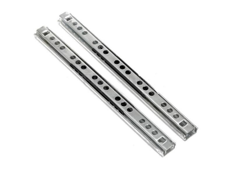 Furniture Drawer Slides Rail Parts 2pcs Cupboard Drawer Full Extension Kitchen Carousel 1