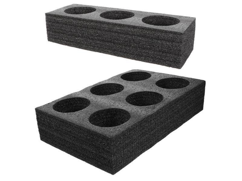 Multi Holes Cup Holder Foam Cup Carrier Tray Drink Carrier Takeout Cup Tray Carousel 1