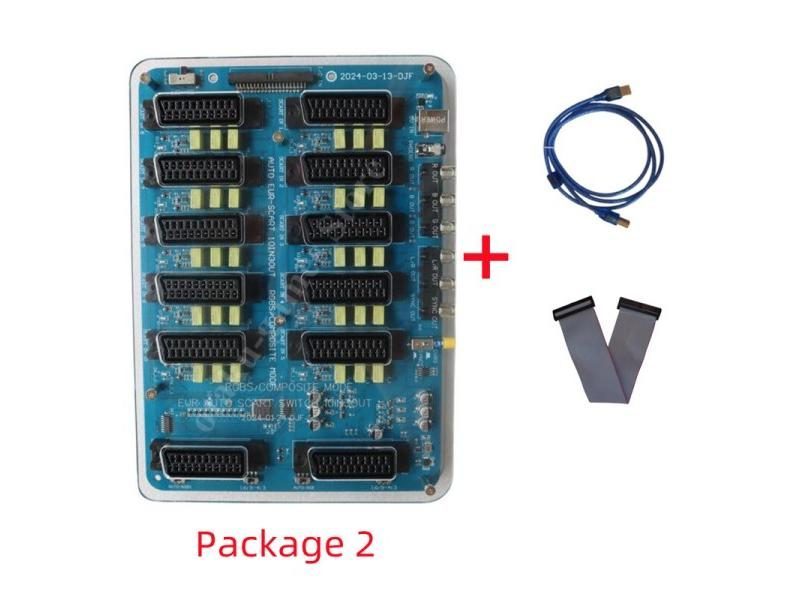 10 Input 3 Output Automatic Switcher 10 Way In SCART EUR 3 Way Out 2*SCART Carousel 1