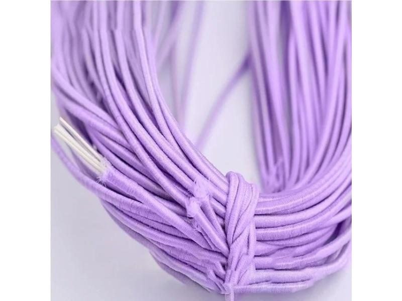 2mm Colorful High-Quality Round Elastic Band Round Elastic Rope Rubber Band Carousel 1