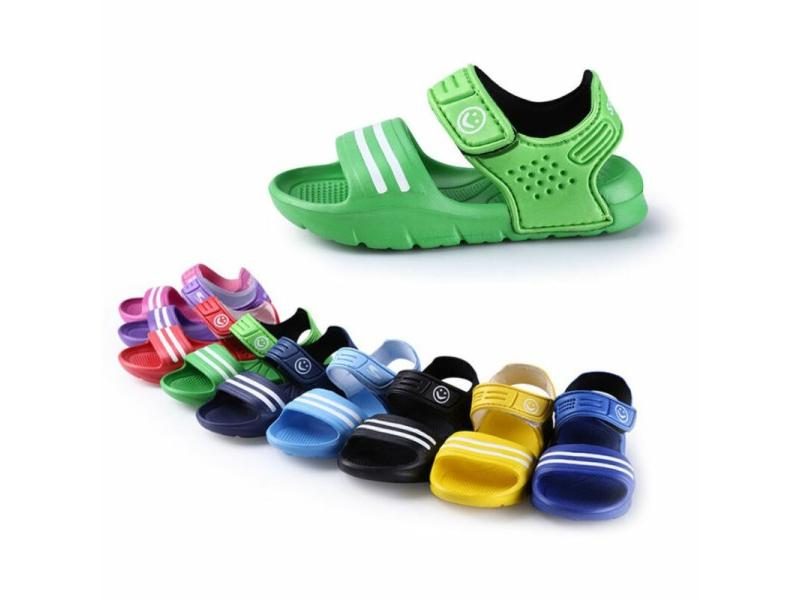 1 Pair Kids Shoes Casual Children Kids Shoes Baby Boy Closed Toe Summer Beach Carousel 1