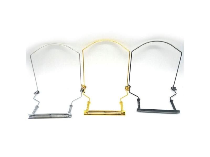 Metal Harmonica Neck Holder Harp Rack Support Bracket For 10 Holes Harmonicas Carousel 1