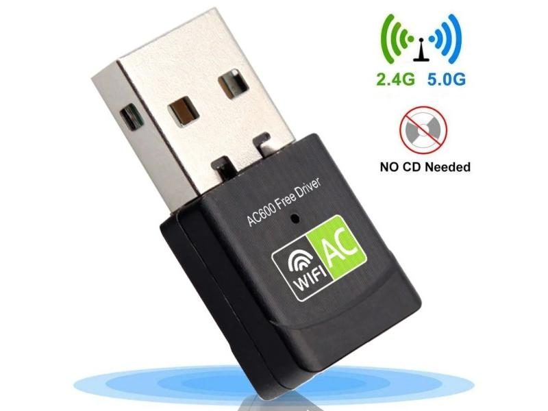 600M Does Not Need To Drive Dual-Band USB Wireless Card 2.4G/5.8G Carousel 1