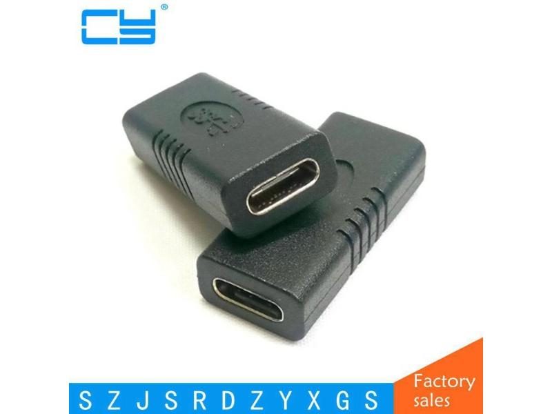 USB 3.1 Type C Female To Female Cable Adapter USB-C Type-C Data Charging Carousel 1