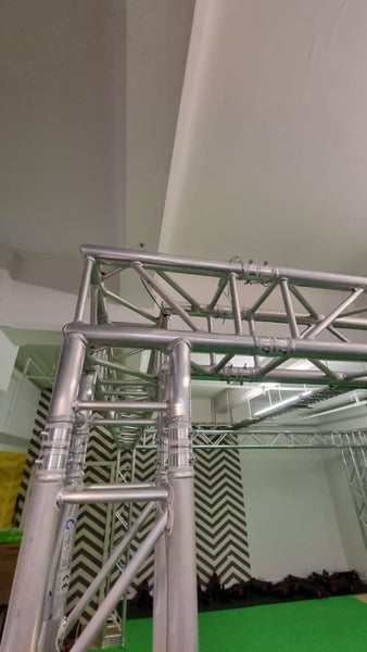 ShowQuip Truss Setup. 4.57m x 4.57m x 2.5m height.63614022886786112