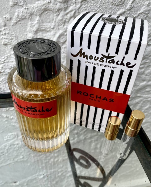 Moustache EDP by Rochas 3ml travel size decant closely resembles YSL Tuxedo Carousel 2