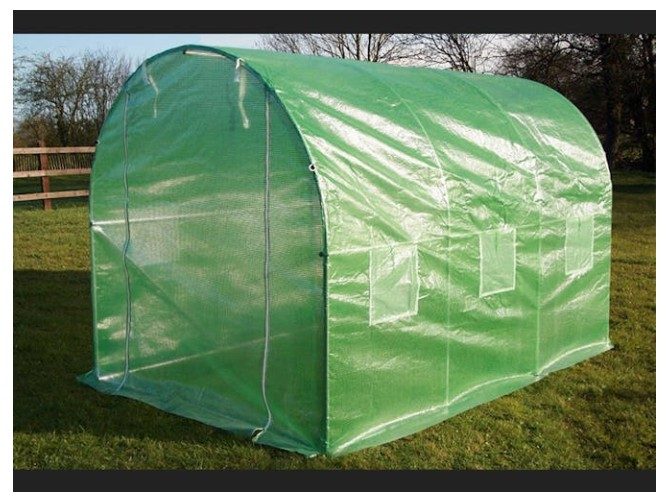 Evergreen Tunnel House Greenhouse 2m x 3m Carousel 2