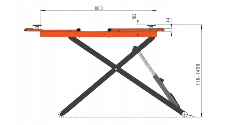 MID RISE SCISSOR LIFT - 2800KG - SL904 Carousel 2