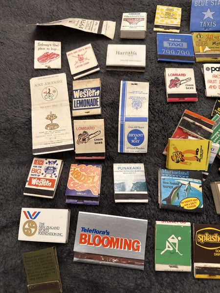 Vintage Matchbox Matchbook Collection mixed Carousel 2