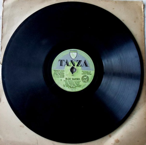 Blue Smoke (1st NZ made record !) (Extremely rare) Carousel 2