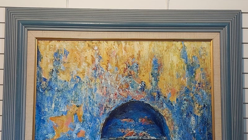 VINTAGE REFRAMED OIL PAINTING SIGNED BY "DUNCAN"62933721805186113