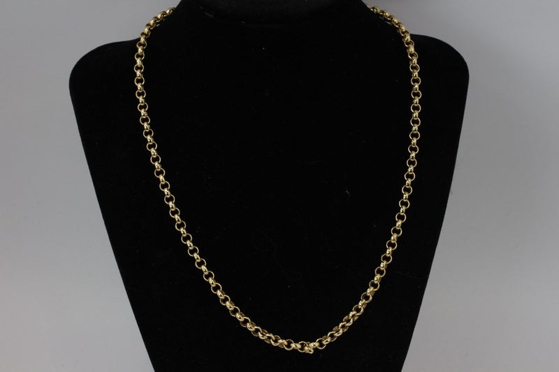 9ct Gold ‘Belcher / Rolo’ chain Carousel 5