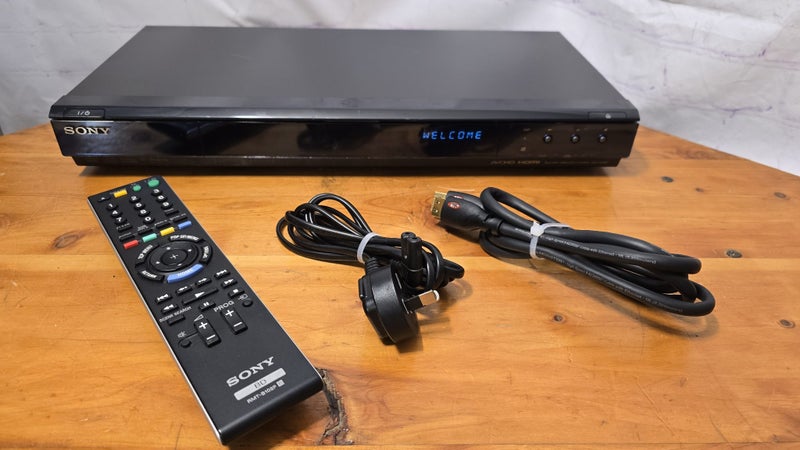 SONY BDP-S350 DVD Blu-Ray Player + Remote + HDMI Cable Carousel 19