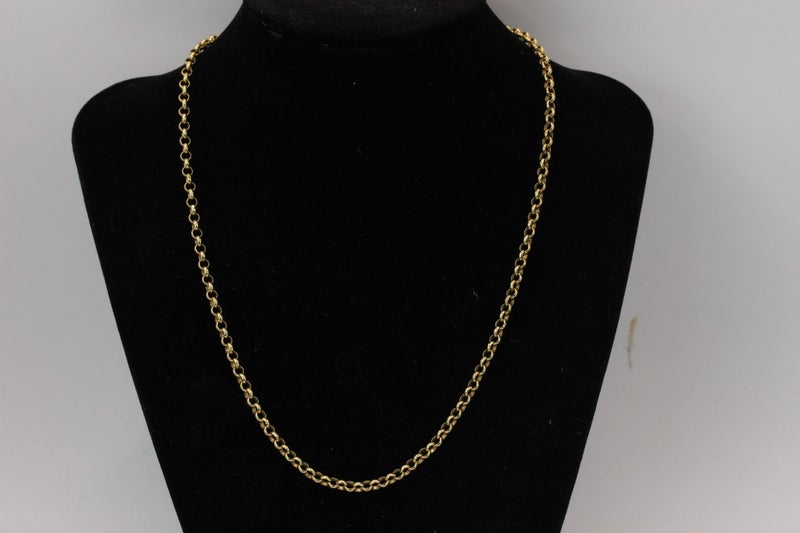 9ct Gold ‘Belcher / Rolo’ chain Carousel 6