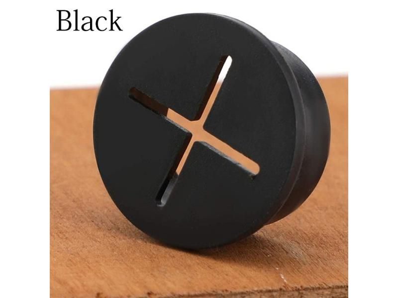 Desk Cord Grommet Cable Hole Cover Wire Organizer Carousel 1