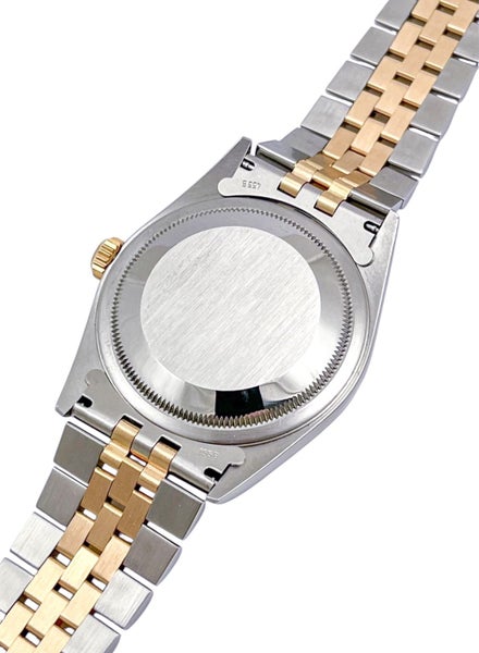 Rolex Oyster Datejust 18ct Gold & Stainless Steel Mens Wristwatch Ref 16233 Mint Carousel 8
