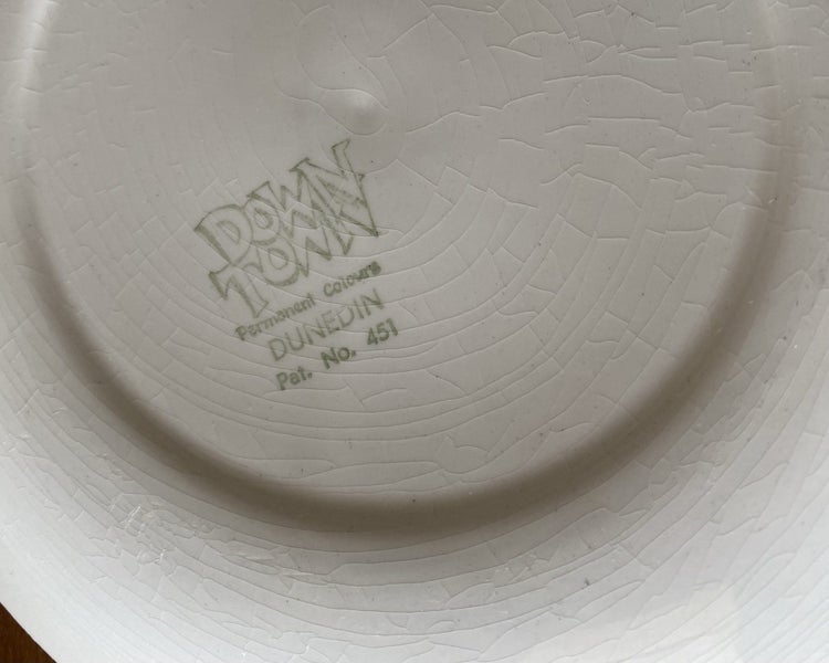Mid Century Crown Lynn Downtown Dunedin Side Plate62863237409795114