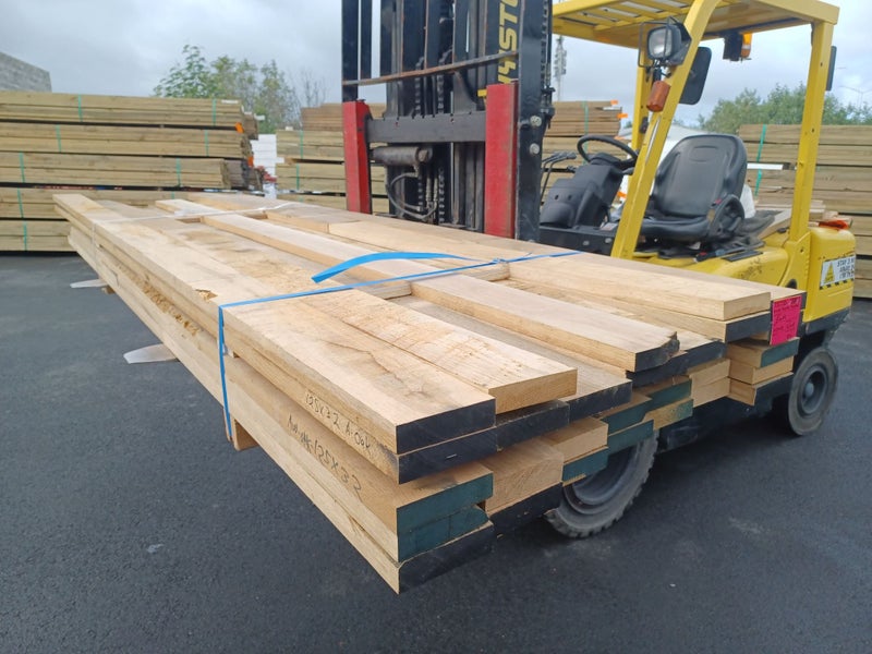 AMERICAN WHITE OAK - BLANKS - 125 x 32mm - 80m - TS7735 Carousel 1