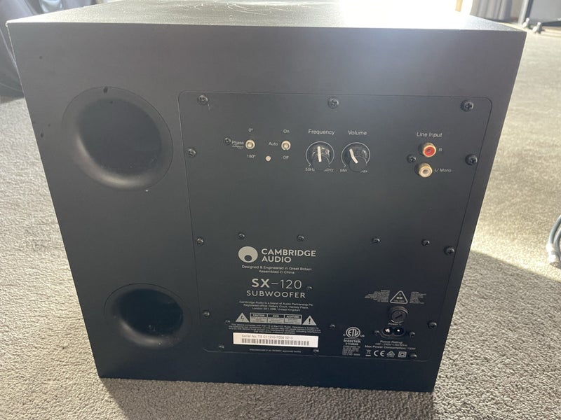 Cambridge Audio subwoofer Carousel 2