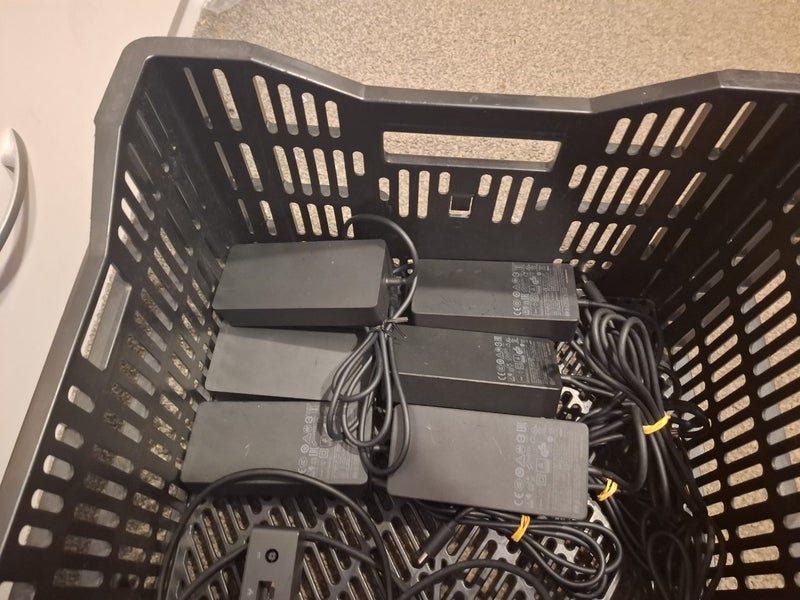 $1 R: USED Microsoft Surface Dock Model 1661-NO POWER CABLES- SELL AS PARTS Carousel 2