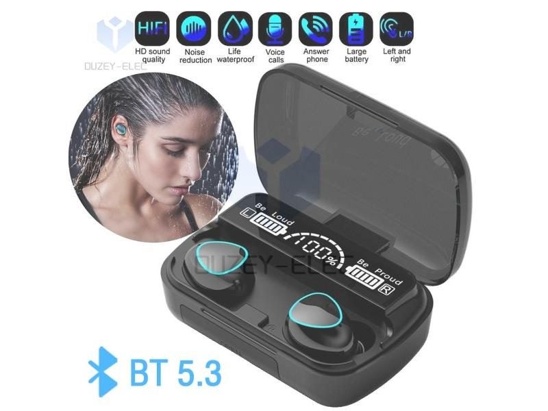 Wireless Bluetooth 5.3 Earphones HD Stereo Noise Cancelling Earbuds In Ear Carousel 1