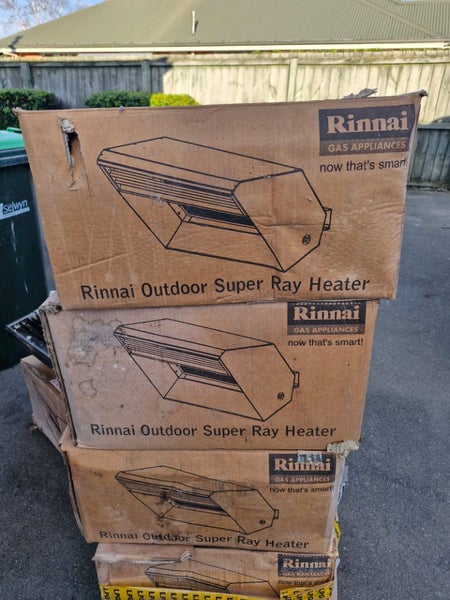 RINNAI SUPER RAY OUTDOOR HEATERS - BRAND NEW Carousel 2