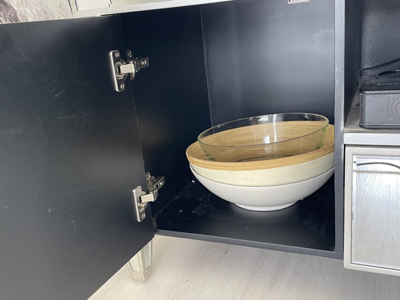Mirrored TV / entertainment unit Carousel 6